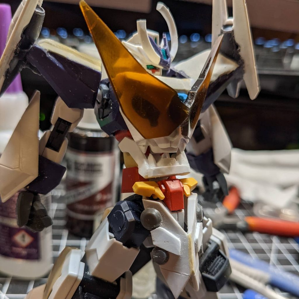 It took a lot of patience to create the face correctly.