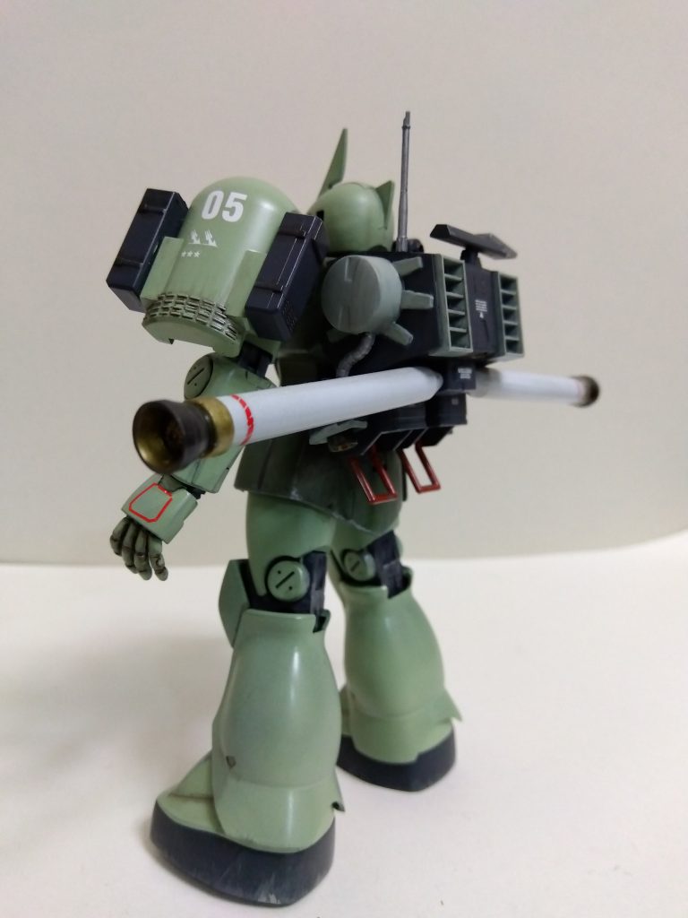 機雷散布ユニットにはMSGのタンクとバーニアを組み合わせた物を増設しました。