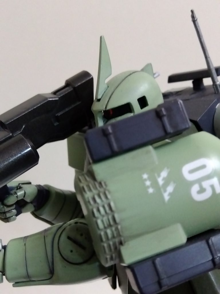 撃墜マークはブリティッシュ作戦の時の物。それ以降パイロットは決して入れることは無かったという設定。