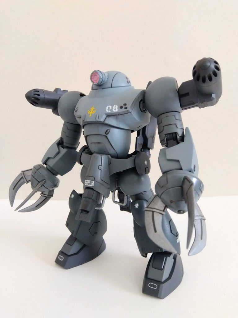 HGハイモックにビルダーズパーツのグランドとマリンを装備させました。