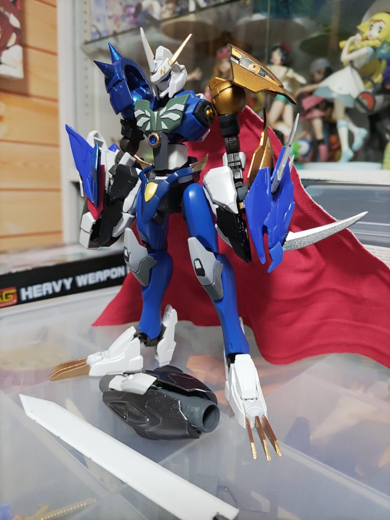 塗装前見ての通り煌ギラーガがベースです。結構前に完成してたんですが先に次回作に取り掛かりたかったので少し寝かせてました。