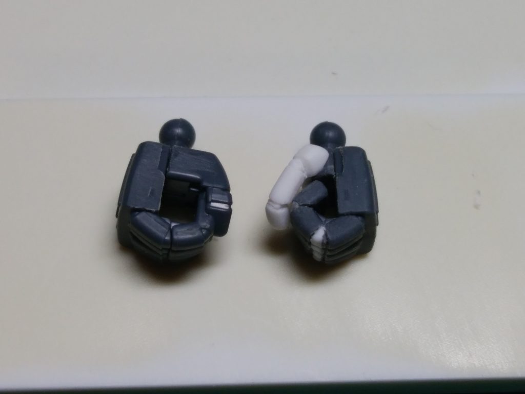 左側のみ形状修正、以上が手を入れた部分となります。最後までご覧いただきありがとうございます。