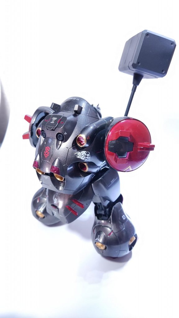 あんまり使わない、ドクロのデカールをバリバリ貼ります！