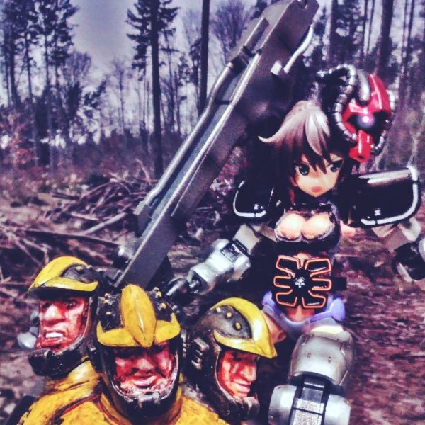 美少女と野獣？プロトタイプ・ドム娘と兵隊やくざコラボ！