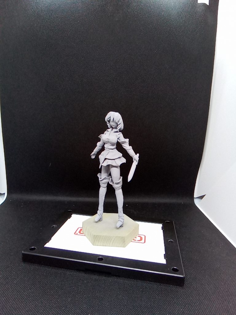 制作途中の一枚これに微調整して塗装した物が完成品になります