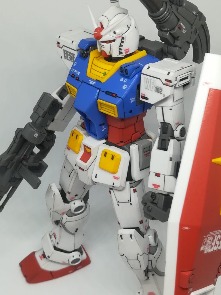 スミ入れ、トップコートつや消し。このキットで中期型やプロトタイプへ挑戦も作りたくなります。