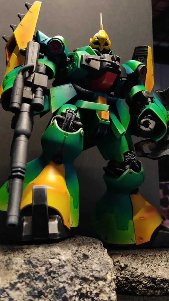 RE ヤクトドーガを油絵具、筆塗り塗装–4枚目/制作者：B G