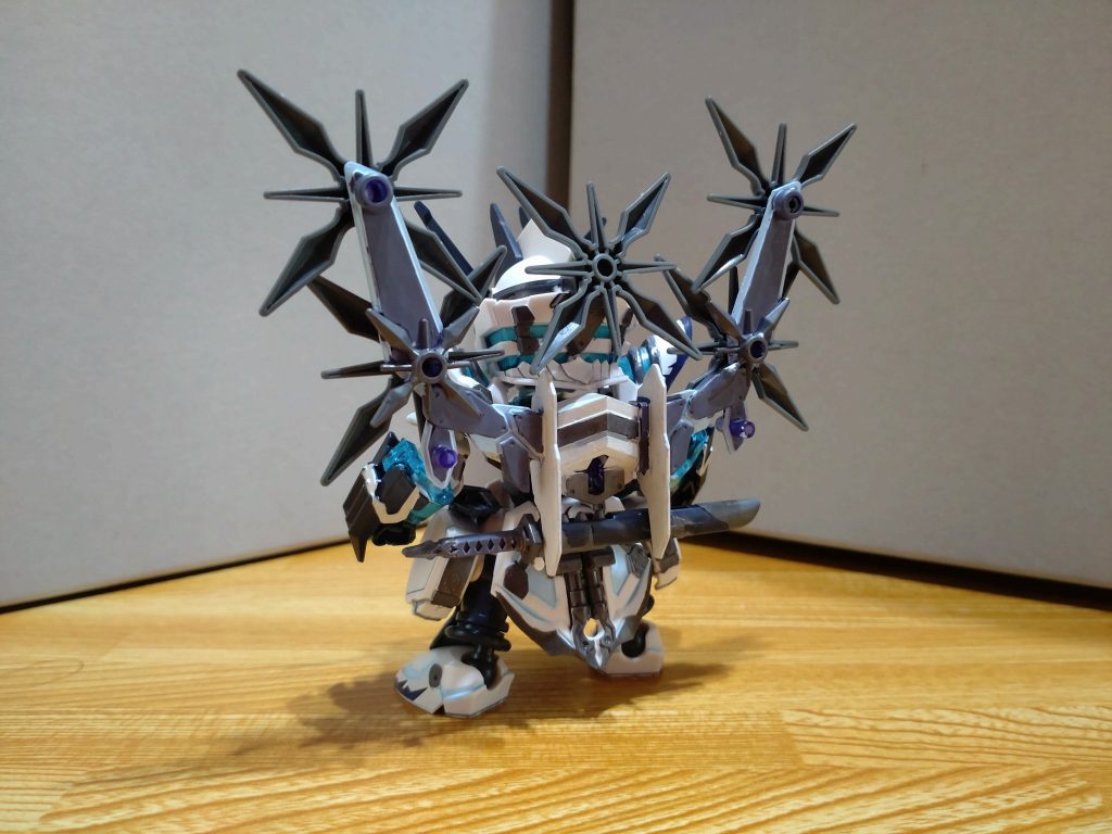 ・背面……　……　……バックパック全塗装キツかった…