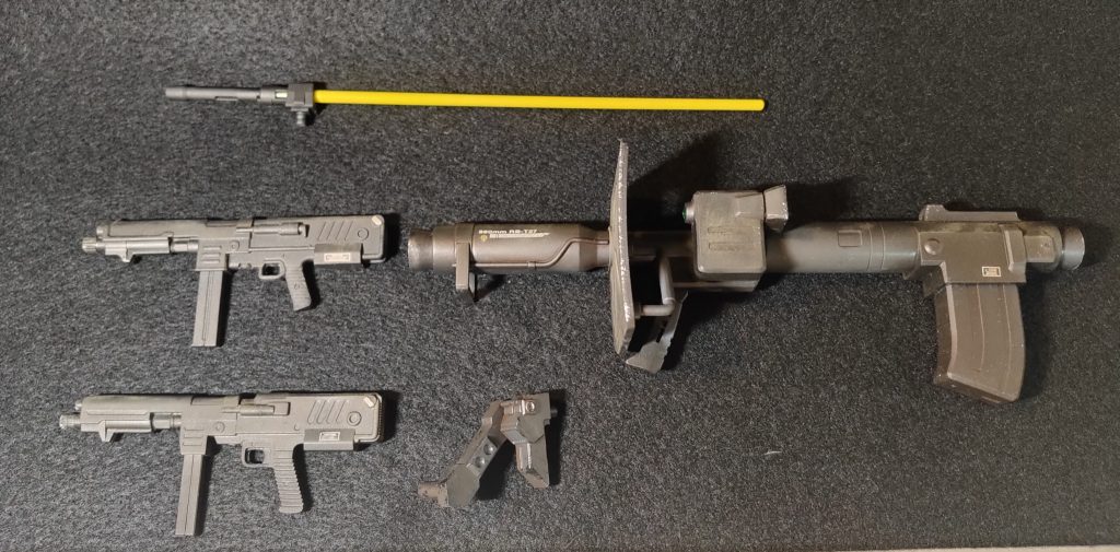 武装などこのキットは武装が充実してて良かったです。