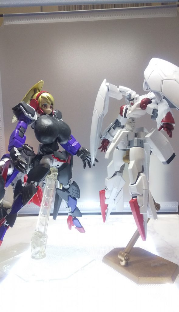 新たな筐体(ボディ)を手に入れ、未知なる驚異へ立ち向かう戦乙女。奴等を打ち倒し、輝く未来を手に入れよ――！ちなみに、顔部分には人工筋肉が使用されており、表情を変え感情を表すことができる。アズールのパイロットが近くにいるときは常に笑顔なので、機体ではなくパイロットに惚れているのは明確だろうと専らの噂だ。なお、噂の発生源はワルキューレが怒り顔でつまみ上げて宙ぶらりんにしていたとかしていないとか。