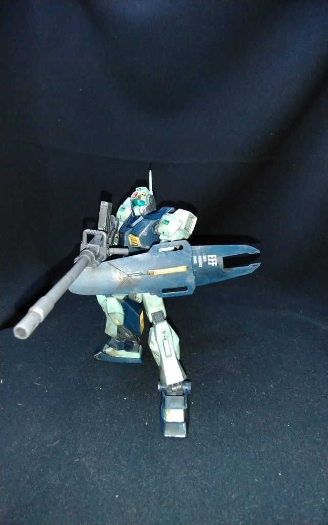 UC のネモはキャノンの記憶があったので陸ガンから拝借したけどキャノンはデザートタイプだったか