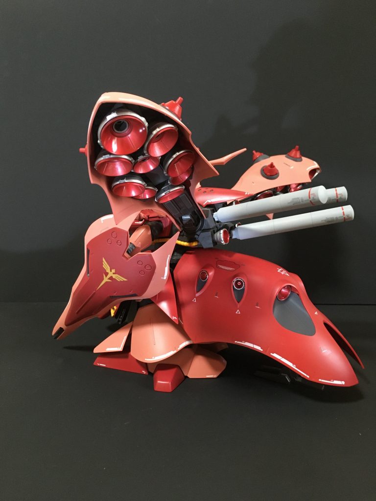 HGナイチンゲール シャアピンクカラー｜ロメオ8さんのガンプラ