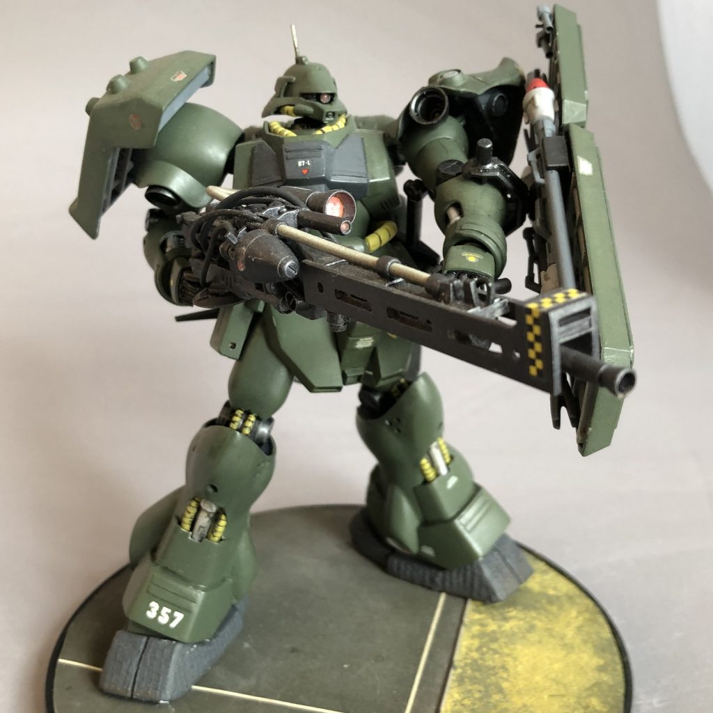 円錐形の弾倉はもう少し大きくて良かったかも。