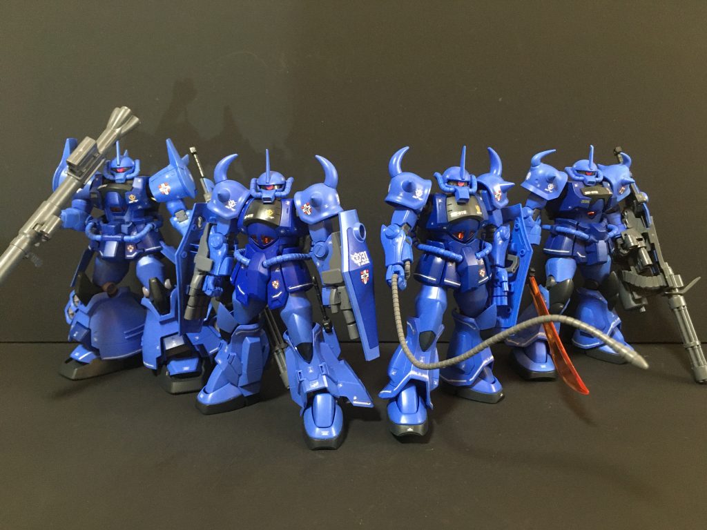 グフ4機の集合ショットです。グフカスタム https://gumpla.jp/hg/1086073グフ https://gumpla.jp/hg/1086054グフR35 https://gumpla.jp/hg/1086068グフフライトタイプ https://gumpla.jp/hg/1086076ご覧いただきありがとうございました。気に入っていただけたら いいね!をよろしくお願いいたします。