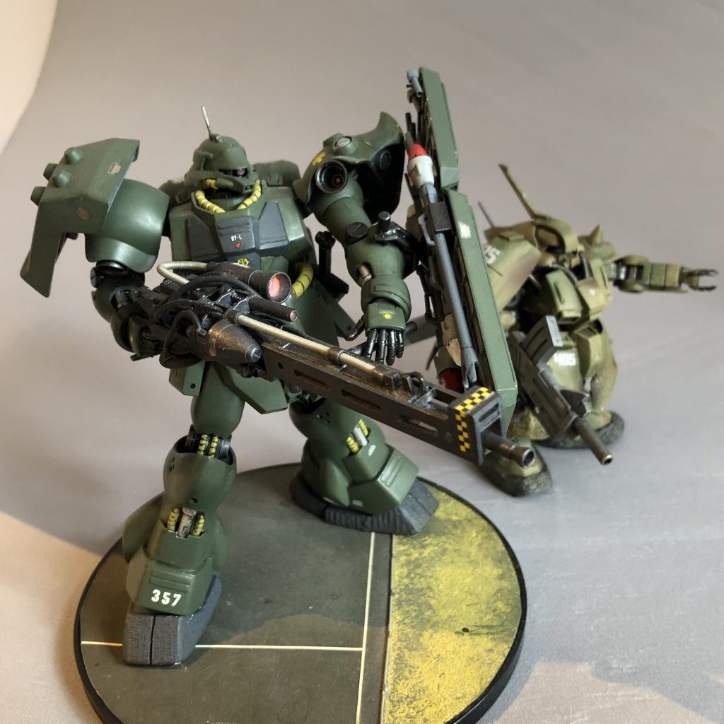 「トゥータ！」スツーカさんに煽られて、ぶっ放す気満々です。