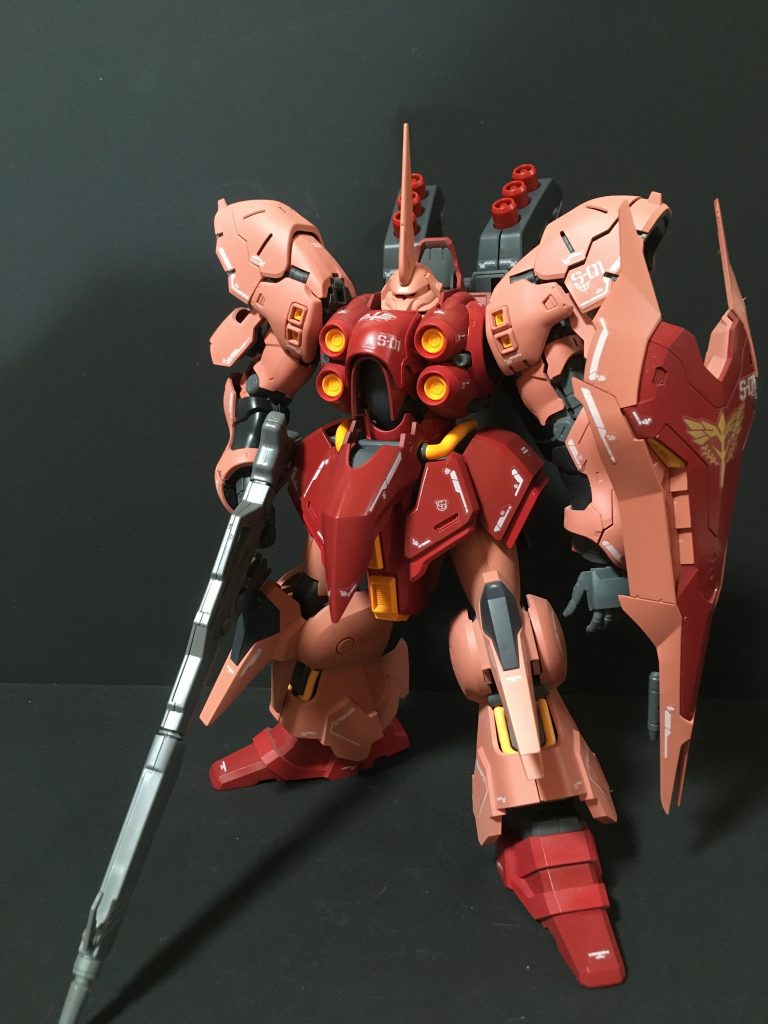 HGシャア専用 クシャトリヤ｜ロメオ８さんのガンプラ作品｜GUNSTA 