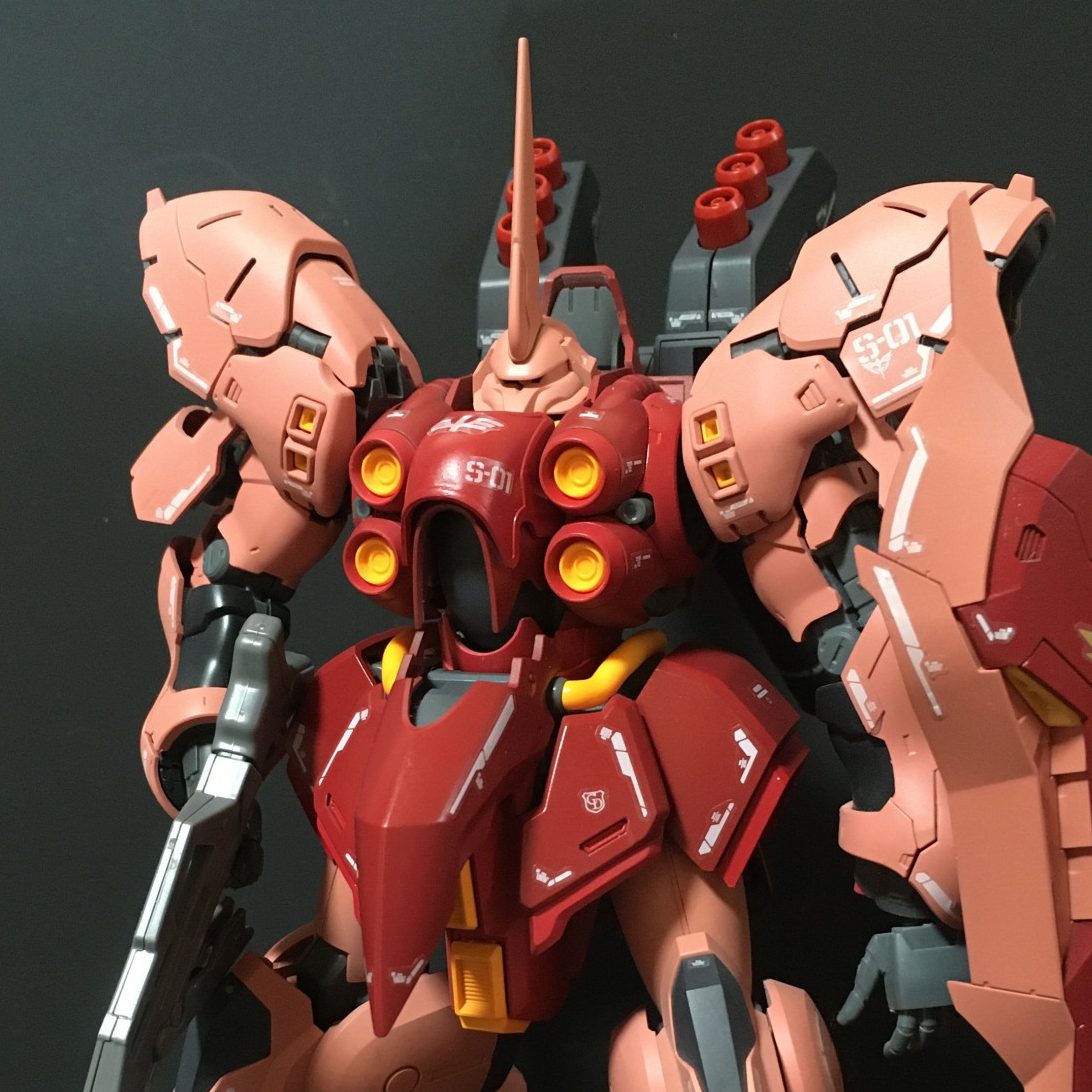 HGシャア専用 クシャトリヤ｜ロメオ８さんのガンプラ作品｜GUNSTA 