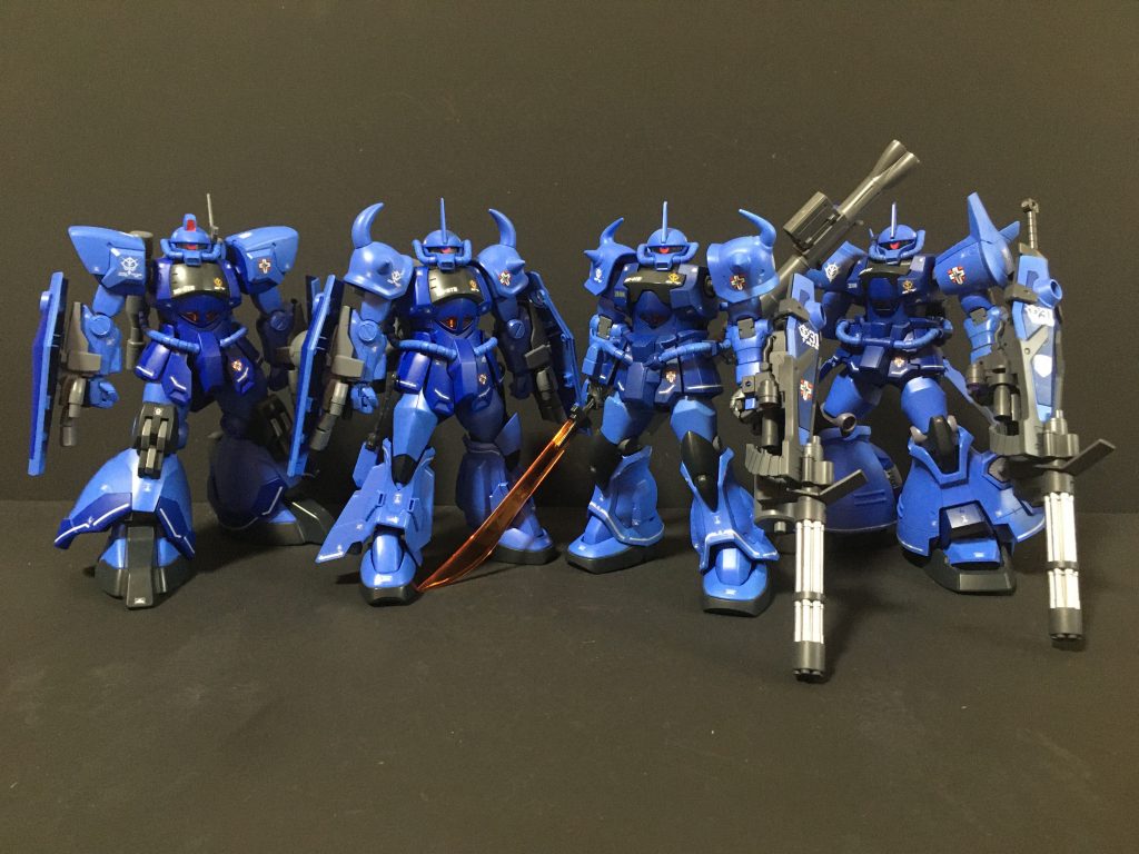 グフ派生機4機の集合ショットです。グフフライトタイプ https://gumpla.jp/hg/1086076グフカスタム https://gumpla.jp/hg/1086073グフ高機動型 https://gumpla.jp/hg/1086068グフ重装フライトタイプ https://gumpla.jp/hg/1086082ご覧いただきありがとうございました。気に入っていただけたら いいね!をよろしくお願いいたします。