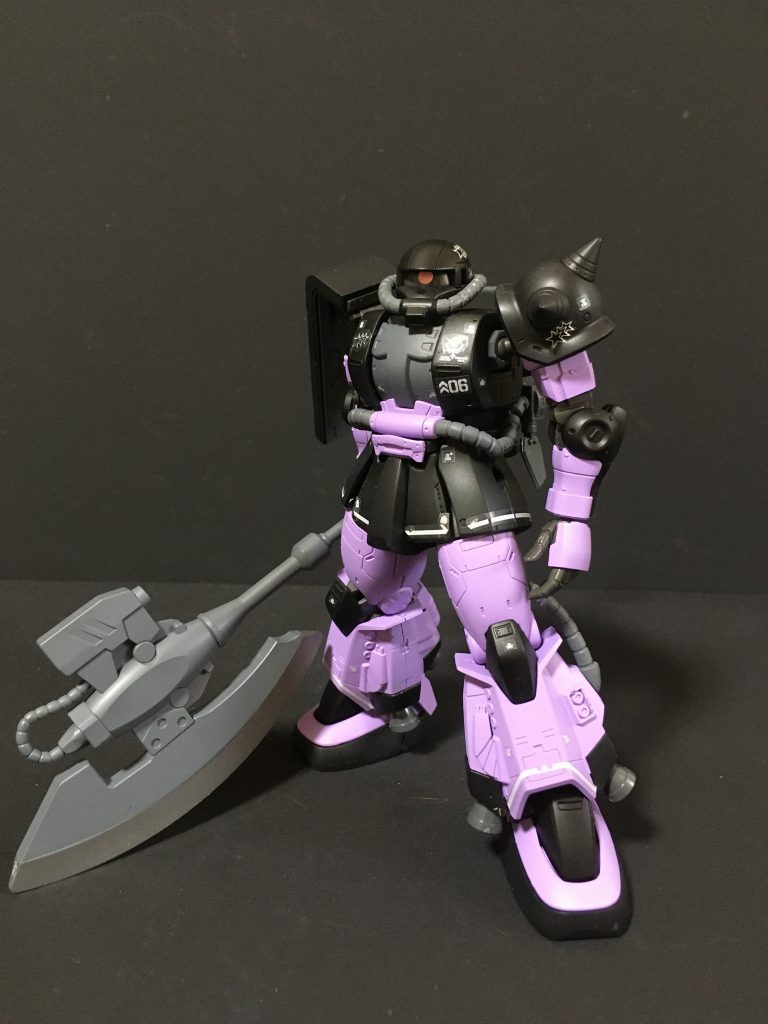 HG 黒い三連星専用 高機動型ザク｜ロメオ８さんのガンプラ作品｜GUNSTA（ガンスタ）