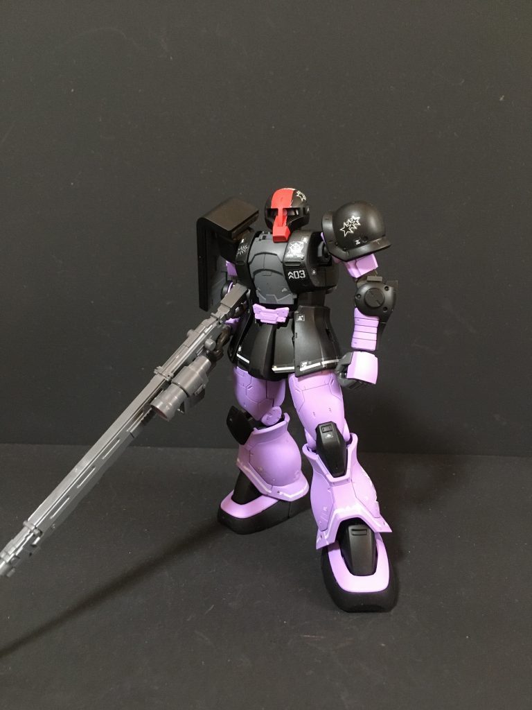 HG 黒い三連星専用 ザクⅠ ｜ロメオ８さんのガンプラ作品｜GUNSTA 