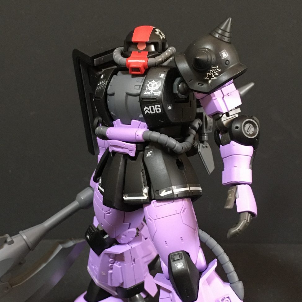 HG 黒い三連星専用 高機動型ザク｜ロメオ８さんのガンプラ作品｜GUNSTA