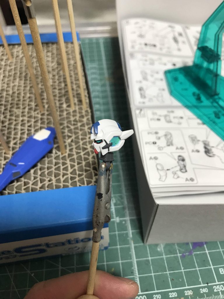 塗装は部分塗装なので、一部だけ塗りました。おかげで、塗装作業は少なくて気が楽でしたw