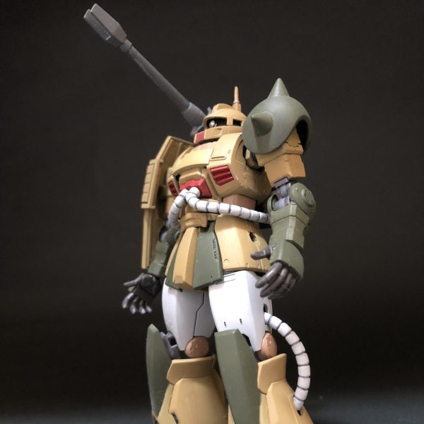 ２０２２　６月のザク　その５　HG　ザクキャノン