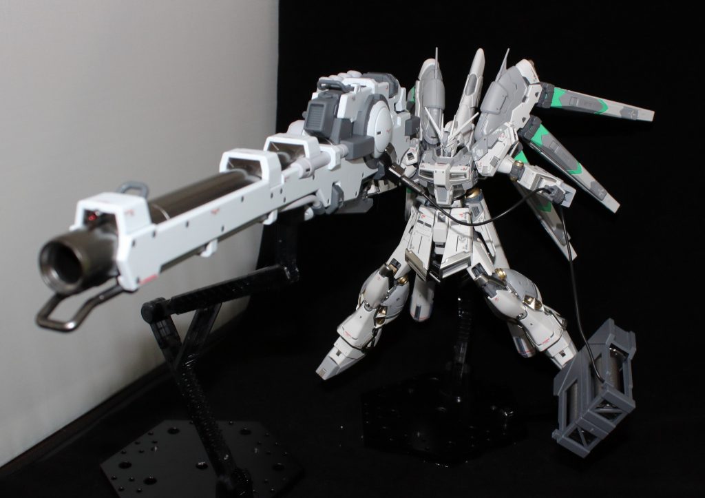 RG Hi-ν ハイパーメガバズーカランチャー装備–9枚目/制作者:エイミー