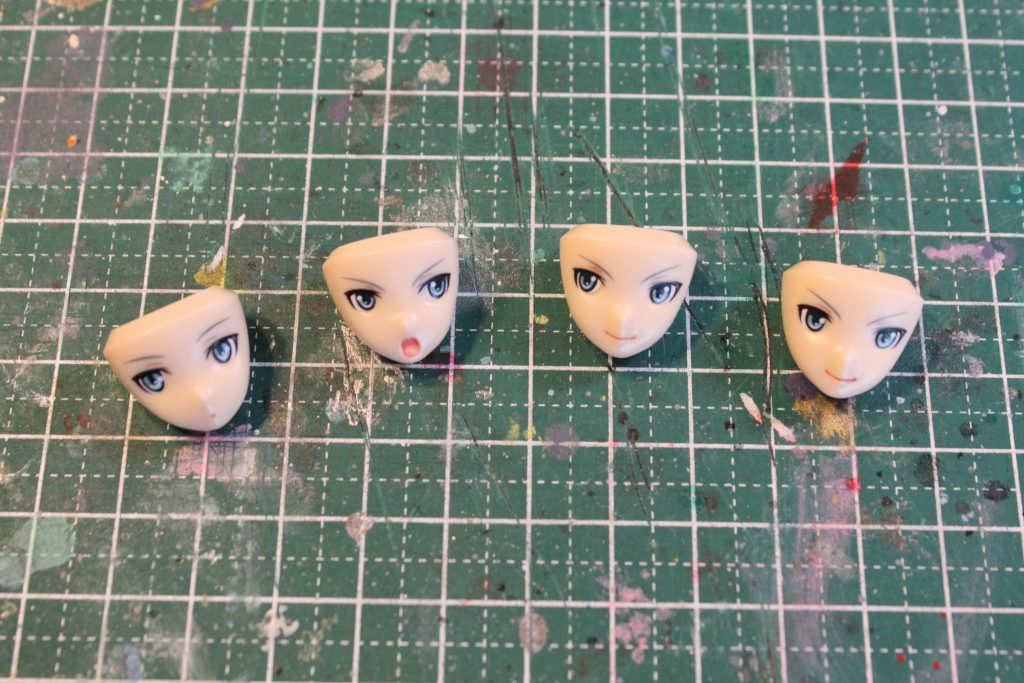 フェイスパーツ：素 (口内とリップのみ塗装