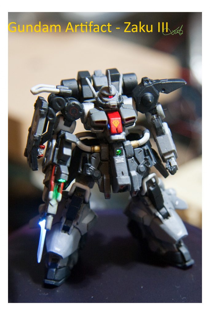 Gundam Artifact II – Zaku III 電飾改造