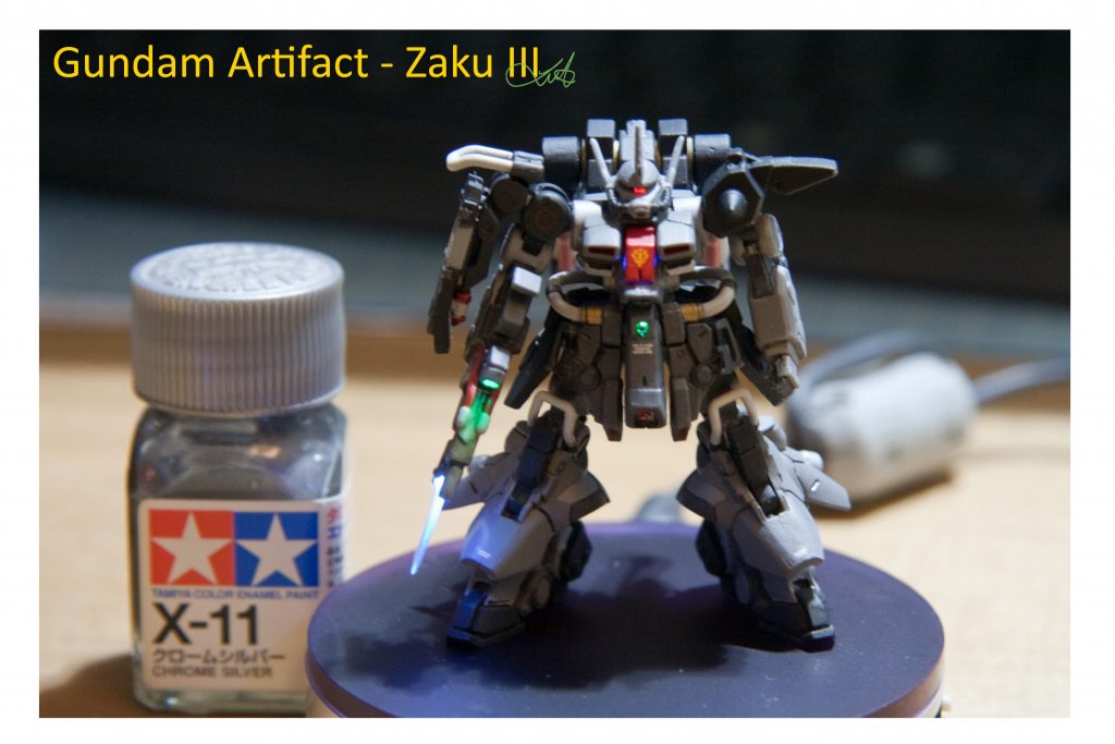 Gundam Artifact II - Zaku III 電飾改造–5枚目/制作者：kwluk717