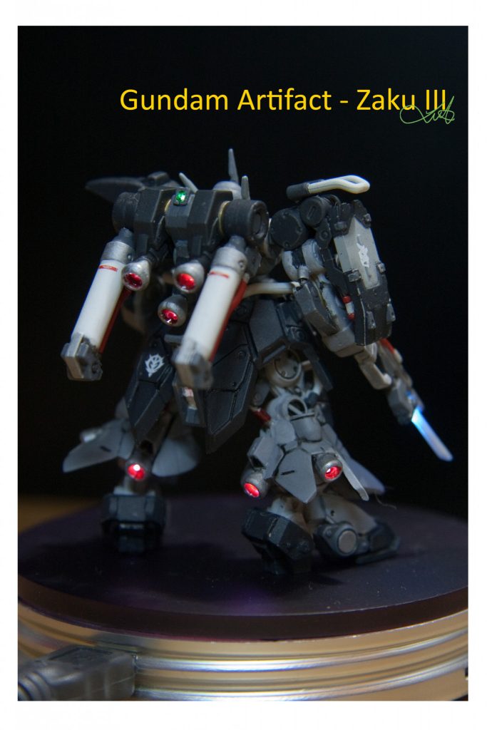 Gundam Artifact II - Zaku III 電飾改造–4枚目/制作者：kwluk717