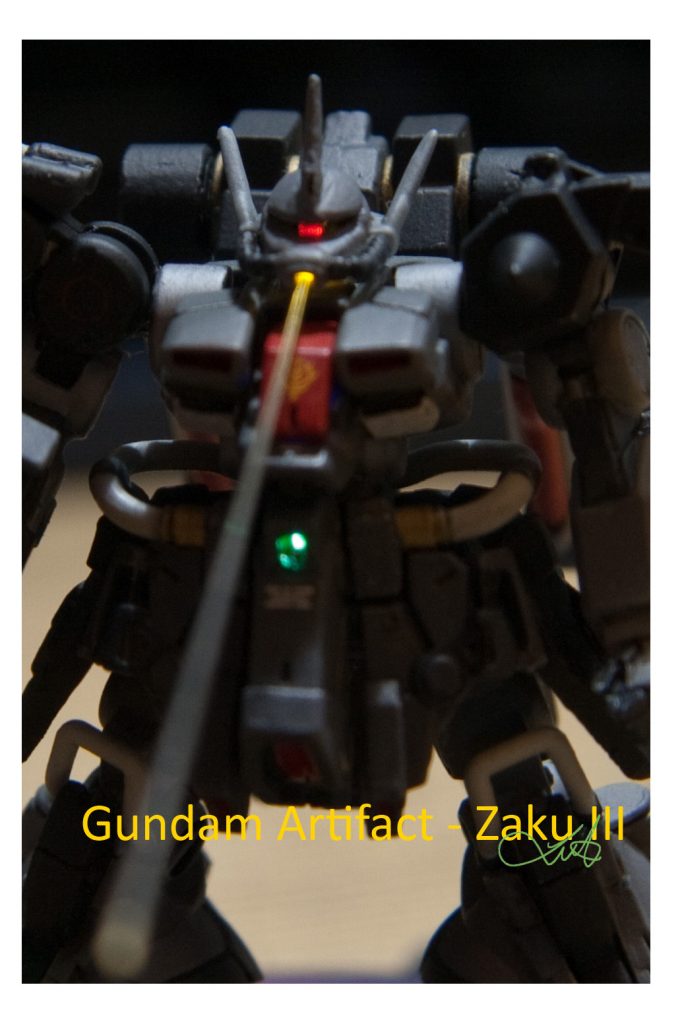 Gundam Artifact II - Zaku III 電飾改造–3枚目/制作者：kwluk717