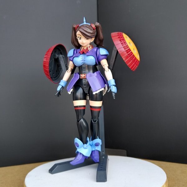 ガンプラHG ハイパーギャン子 改造品 ビルドファイターズ 美少女プラモデル - プラモデル