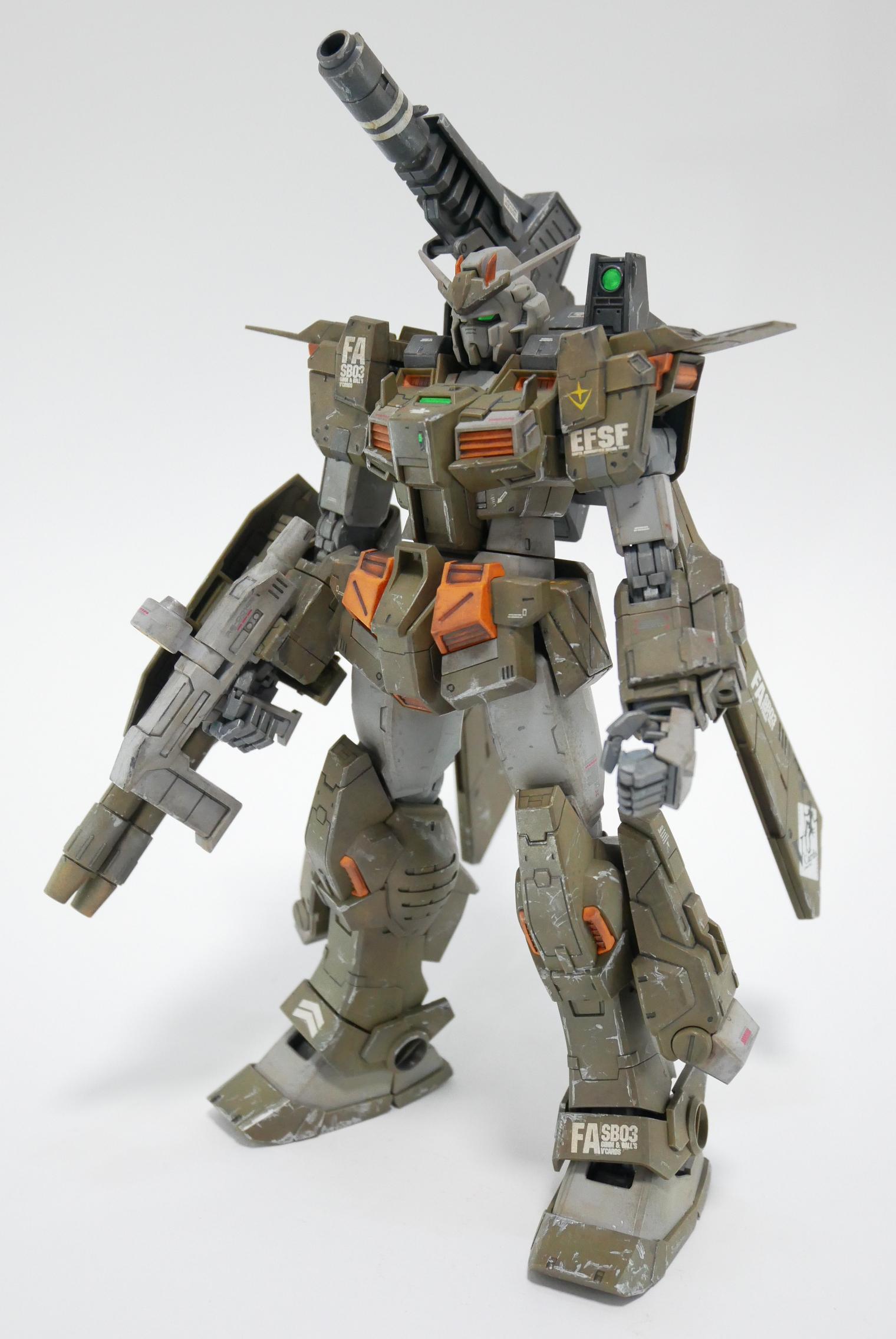 改修塗装済完成品 1/100 MG ガンダムストームブリンガー built and 