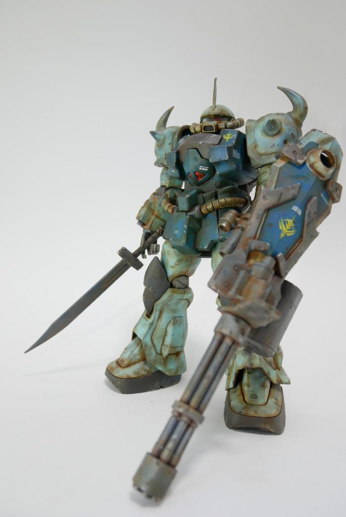 MG グフカスタム–2枚目/制作者：suteteko76