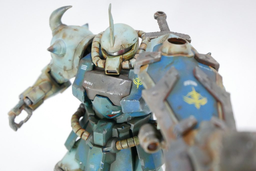 MG グフカスタム–4枚目/制作者：suteteko76