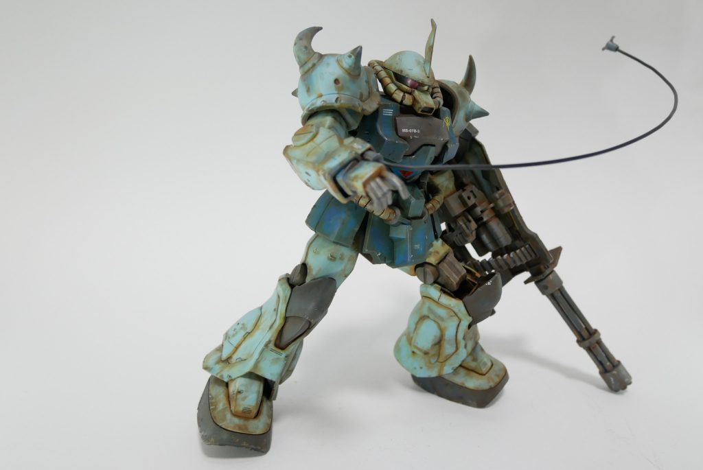 MG グフカスタム–6枚目/制作者：suteteko76