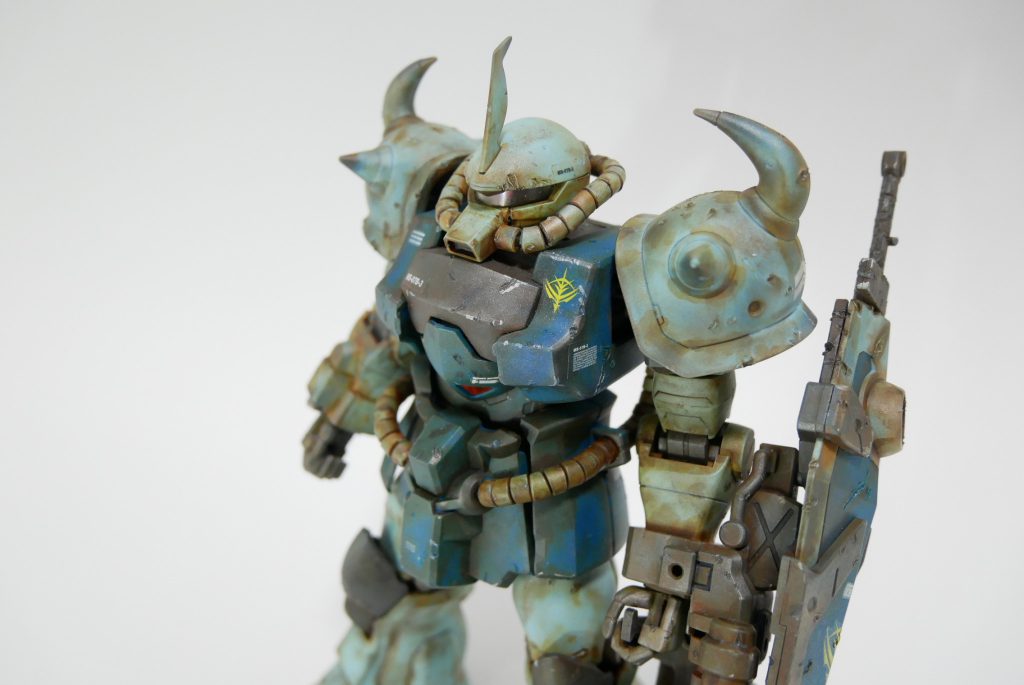 MG グフカスタム–3枚目/制作者：suteteko76