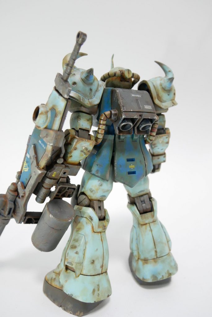 MG グフカスタム–2枚目/制作者：suteteko76