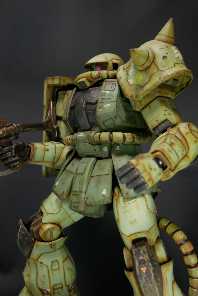 1/48 メガサイズモデル 量産型ザク–5枚目/制作者：suteteko76