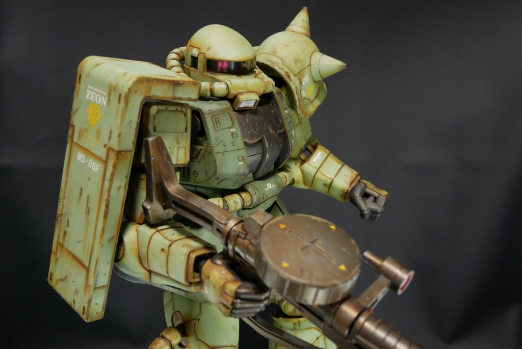 1/48 メガサイズモデル 量産型ザク–4枚目/制作者：suteteko76