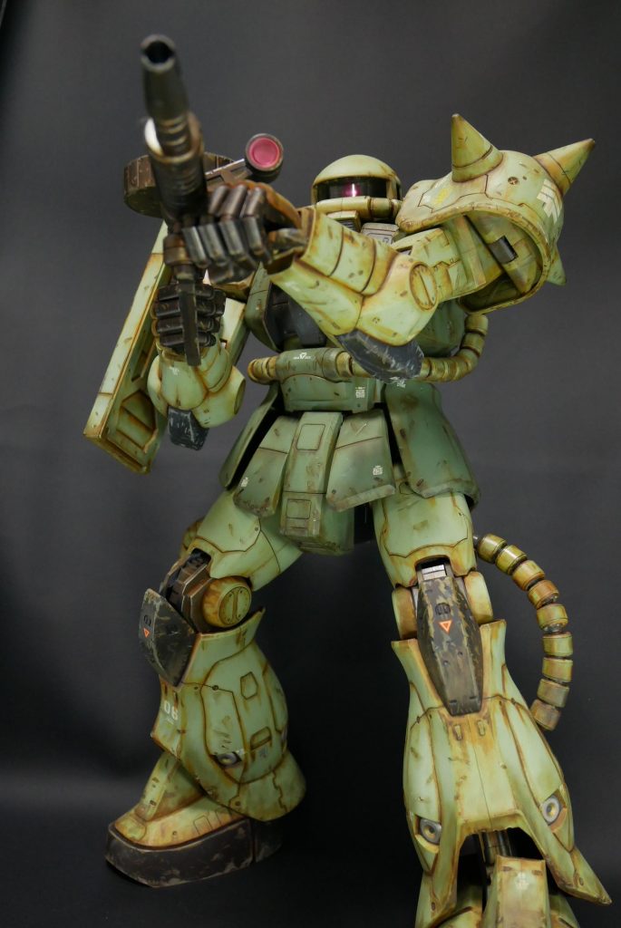 1/48 メガサイズモデル 量産型ザク–3枚目/制作者：suteteko76