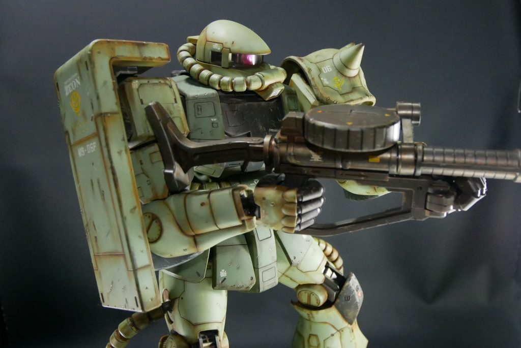 1/48 メガサイズモデル 量産型ザク–2枚目/制作者：suteteko76