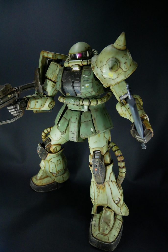 1/48 メガサイズモデル 量産型ザク–7枚目/制作者：suteteko76