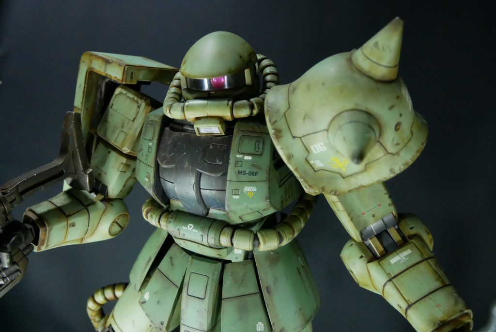 1/48 メガサイズモデル 量産型ザク–8枚目/制作者：suteteko76