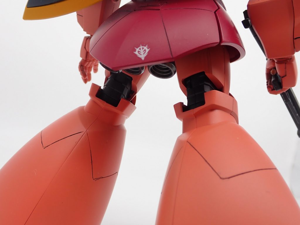 HGUC　シャア専用ゲルルグ–4枚目/制作者：アンジェロのプラモデル工房