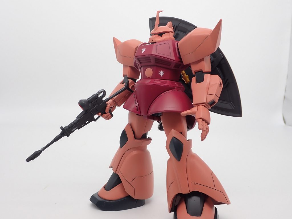 改修点はスジボリ追加、脚の形状変更、アンテナ変更、胴体、脚の延長