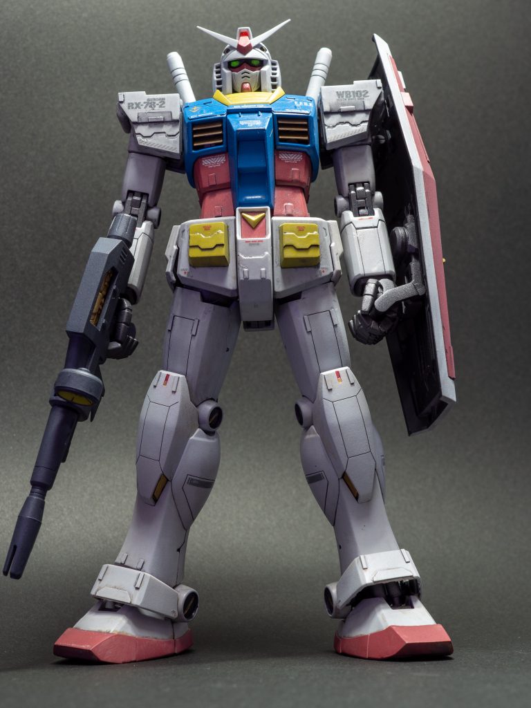 ちょっとアオリから撮るとだいぶ印象が違いますね。大河原メカは下から見ると巨大感が出てかっこいいと思います！では、最後まで御覧くださりありがとうございました！