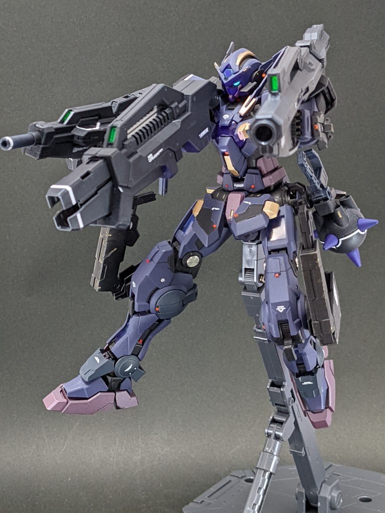 フル装備です！武装の数が凄くて、塗装が結構大変でした！